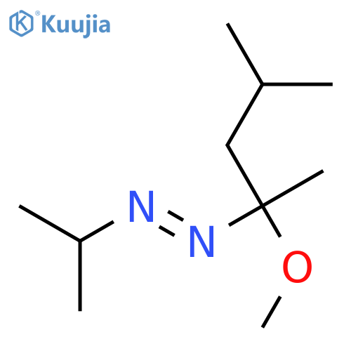 DIAZENE, (1-METHOXY-1,3-DIMETHYLBUTYL)(1-METHYLETHYL)- structure
