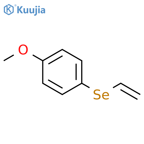 Benzene, 1-(ethenylseleno)-4-methoxy- structure