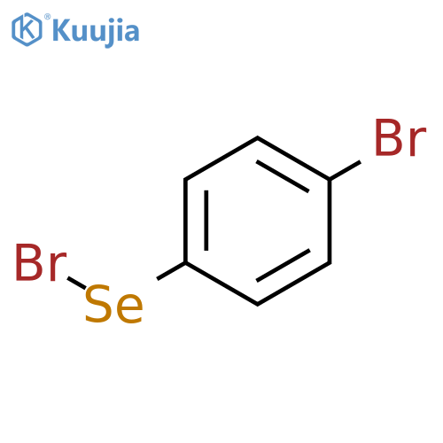 BENZENESELENENYL BROMIDE, 4-BROMO- structure