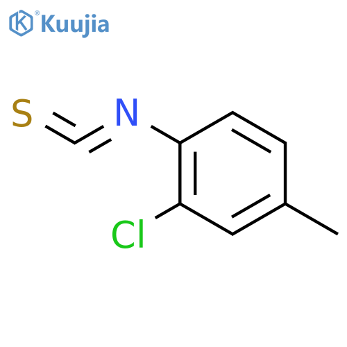 2-chloro-1-isothiocyanato-4-methylbenzene structure