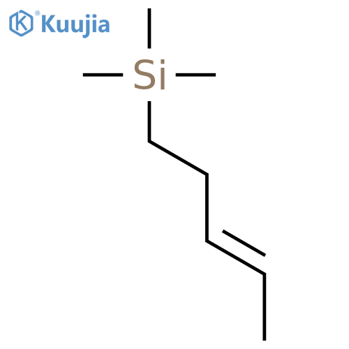 Silane, trimethyl-3-pentenyl- structure