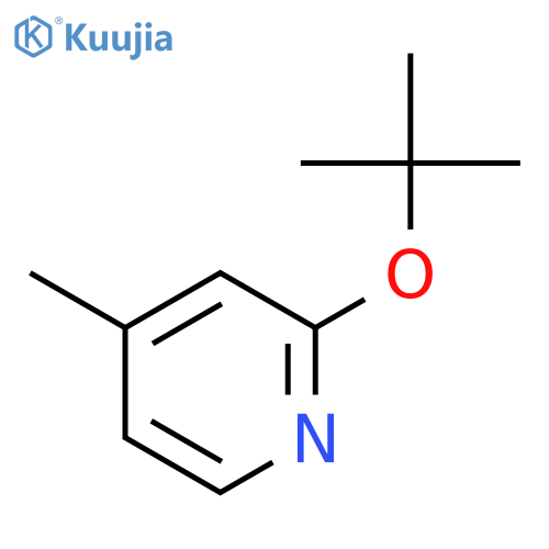 2-(tert-Butoxy)-4-methylpyridine structure