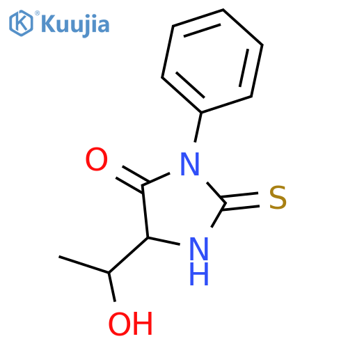 Phenylthiohydantoin-threonine structure