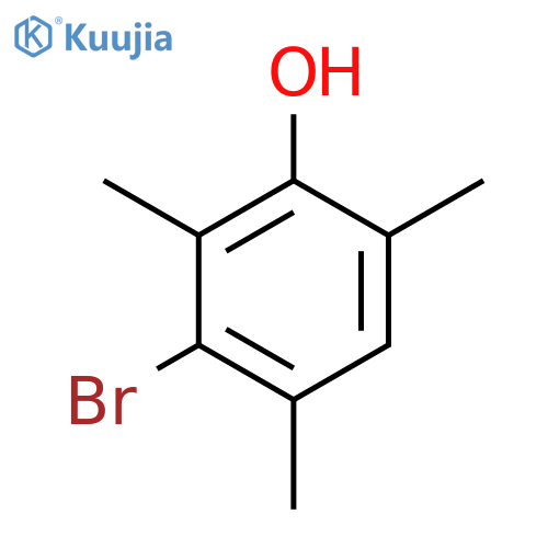 Phenol, 3-bromo-2,4,6-trimethyl- structure