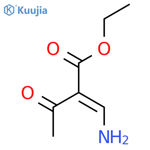 Butanoic acid, 2-(aminomethylene)-3-oxo-, ethyl ester structure