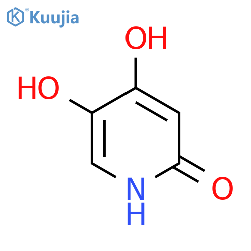 2(1H)-Pyridinone,4,5-dihydroxy-(9CI) structure