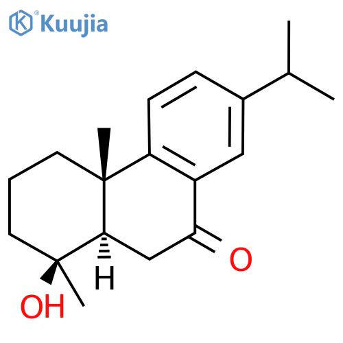 19-Nor-4-hydroxyabieta-8,11,13-trien-7-one structure