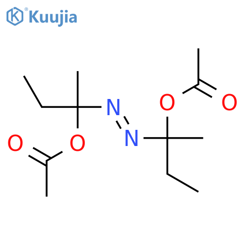 2-Butanol,2,2'-azobis-, diacetate (ester) (9CI) structure