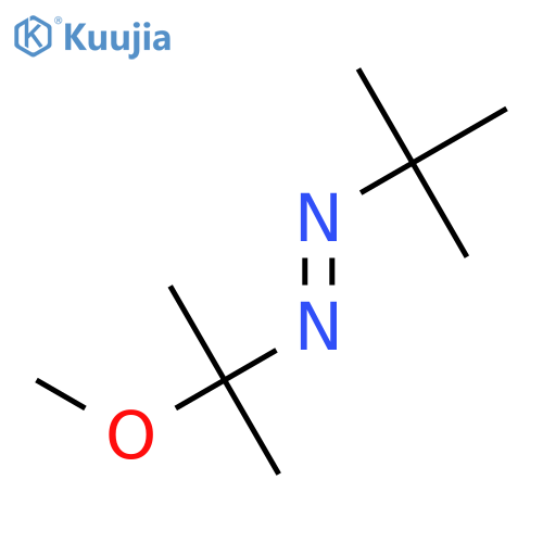 Diazene, (1,1-dimethylethyl)(1-methoxy-1-methylethyl)- structure