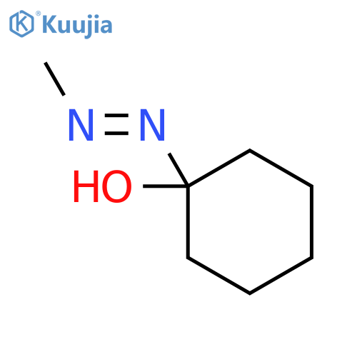 Cyclohexanol, 1-(methylazo)- structure
