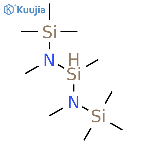 Silanediamine, N,N',1-trimethyl-N,N'-bis(trimethylsilyl)- structure