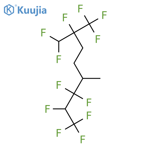 Octane, 2-(difluoromethyl)-1,1,1,2,6,6,7,8,8,8-decafluoro-5-methyl- structure