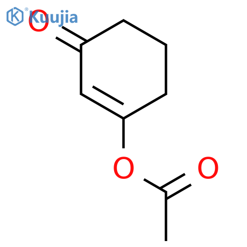 3-Oxocyclohex-1-en-1-yl acetate structure