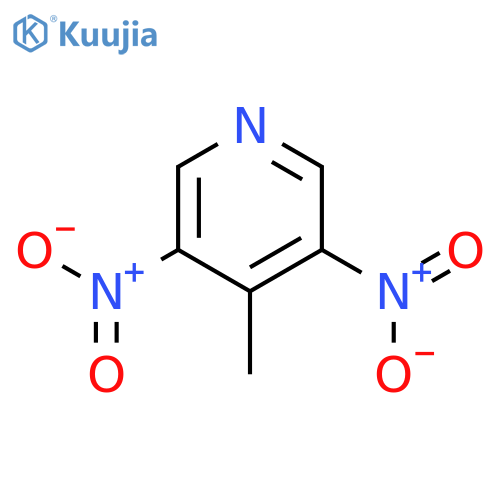 4-Methyl-3,5-dinitropyridine structure