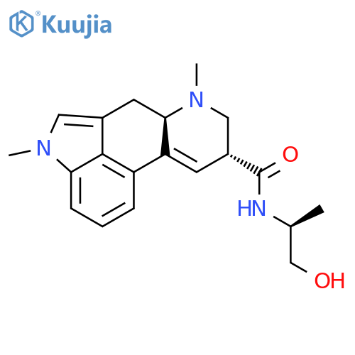 Ergoline-8-carboxamide,9,10-didehydro-N-[(1S)-2-hydroxy-1-methylethyl]-1,6-dimethyl-, (8b)- (9CI) structure
