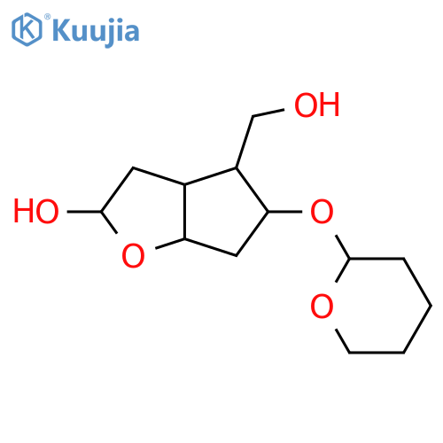 2H-Cyclopenta[b]furan-4-methanol,hexahydro-2-hydroxy-5-[(tetrahydro-2H-pyran-2-yl)oxy]- structure