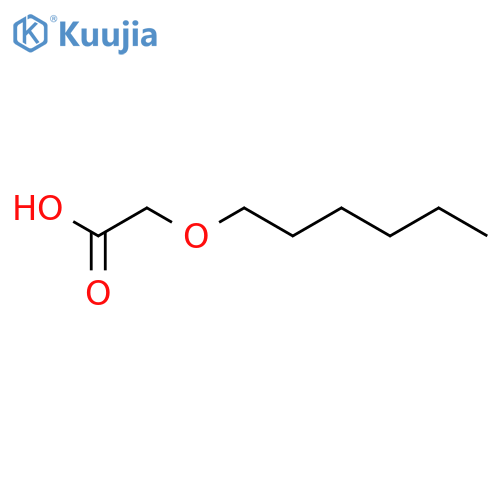 2-(Hexyloxy)acetic acid structure