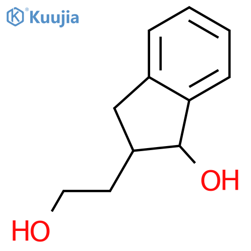 1H-Indene-2-ethanol, 2,3-dihydro-1-hydroxy- structure