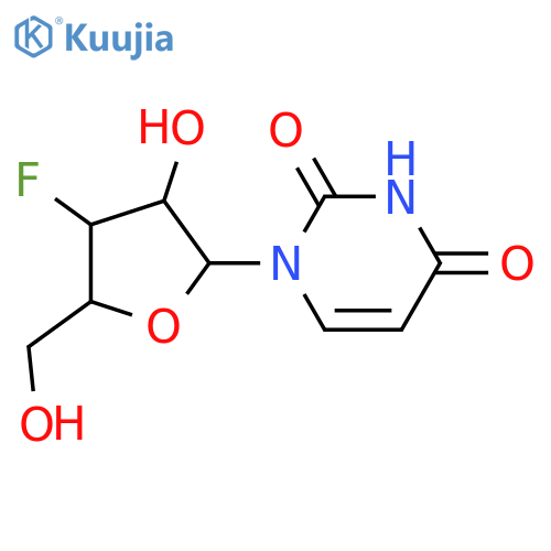 3'-deoxy-3'-fluorouridine structure