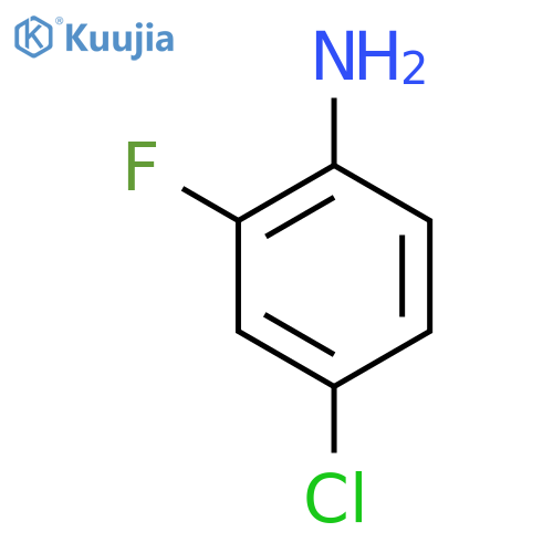4-Chloro-2-fluoroaniline structure