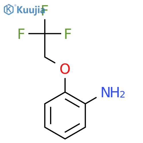2-(2,2,2-Trifluoroethoxy)benzenamine structure