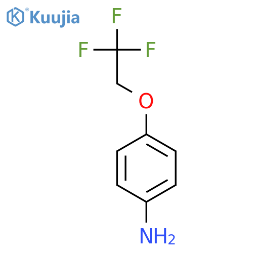 4-(2,2,2-Trifluoroethoxy)aniline structure
