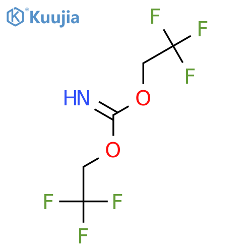 Carbonimidic acid, bis(2,2,2-trifluoroethyl) ester structure