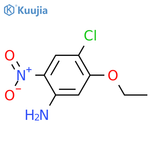 4-chloro-5-ethoxy-2-nitroaniline structure