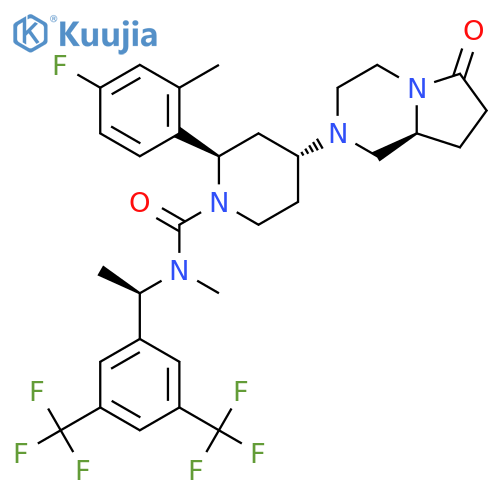 NK1 receptor antagonist 2 structure
