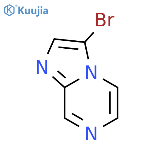 3-Bromoimidazo[1,2-a]pyrazine structure