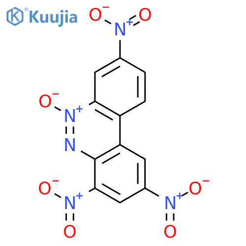 Benzo[c]cinnoline, 2,4,8-trinitro-, 6-oxide structure