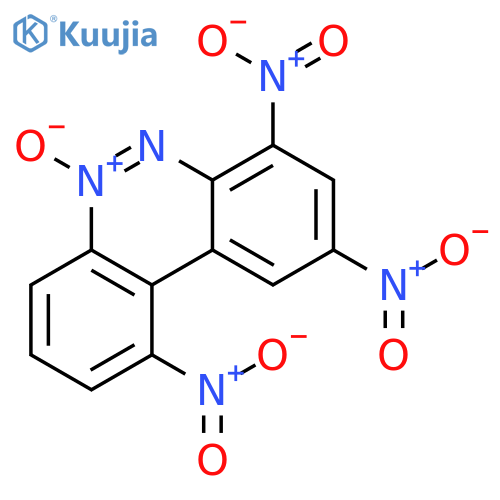 BENZO[C]CINNOLINE, 1,7,9-TRINITRO-, 5-OXIDE structure