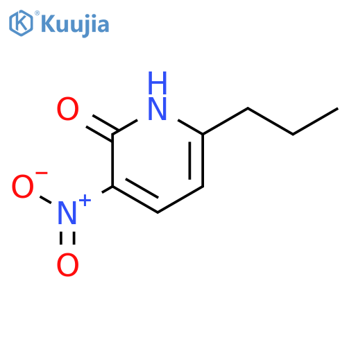 3-Nitro-6-propylpyridin-2(1H)-one structure
