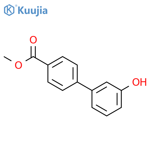 3'-Hydroxybiphenyl-4-carboxylic Acid Methyl Ester structure