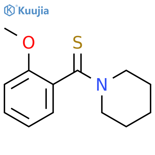 (2-methoxyphenyl)-piperidin-1-ylmethanethione structure
