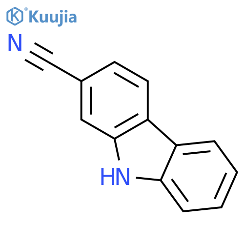 9H-Carbazole-2-carbonitrile structure