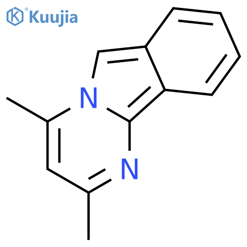 PYRIMIDO[2,1-A]ISOINDOLE, 2,4-DIMETHYL- structure