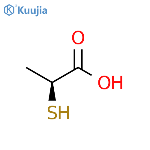(2S)-2-Mercaptopropanoic Acid structure