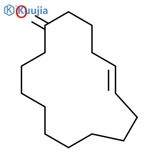 5-Cyclopentadecen-1-one, (E)- structure