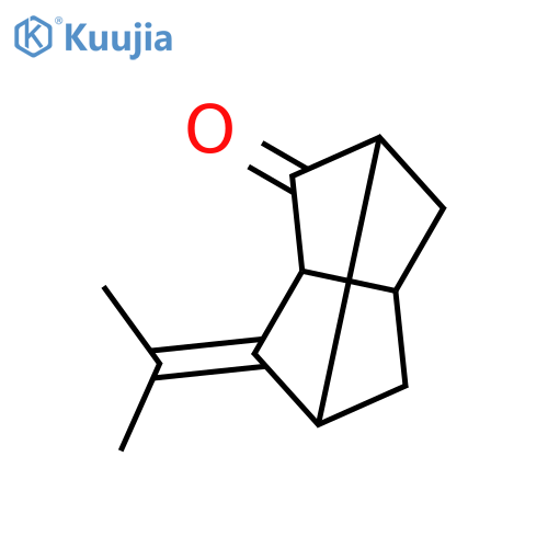 Tricyclo[3.3.0.03,7]octanone, 4-(1-methylethylidene)-, (+)- structure