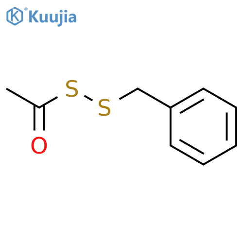 Ethane(dithioperoxoic)acid, phenylmethyl ester structure