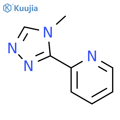 Pyridine, 2-(4-methyl-4H-1,2,4-triazol-3-yl)- structure