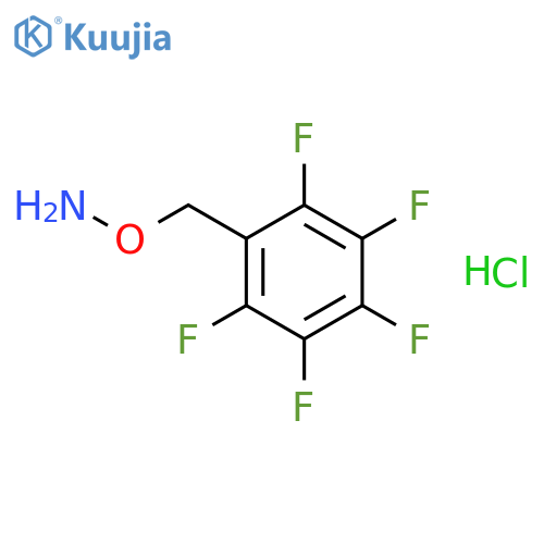O-((Perfluorophenyl)methyl)hydroxylamine Hydrochloride structure