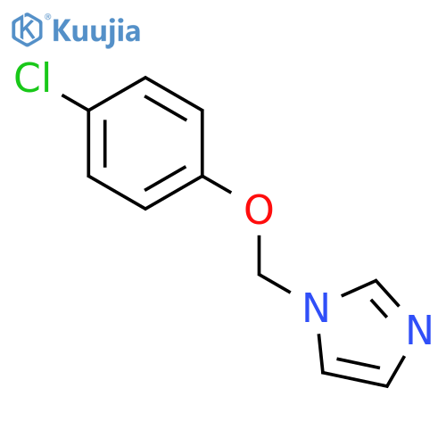 1H-Imidazole, 1-[(4-chlorophenoxy)methyl]- structure