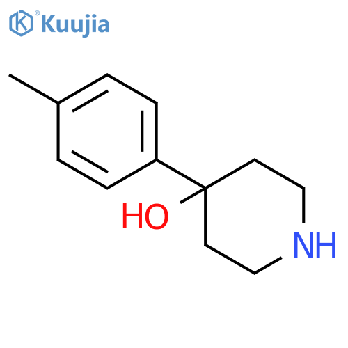 4-Hydroxy-4-(4-methylphenyl)piperidine Hydrochloride structure