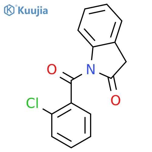 1-(2-Chlorobenzoyl)indolin-2-one structure