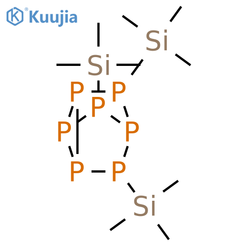 Heptaphosphatricyclo[2.2.1.02,6]heptane, tris(trimethylsilyl)- structure