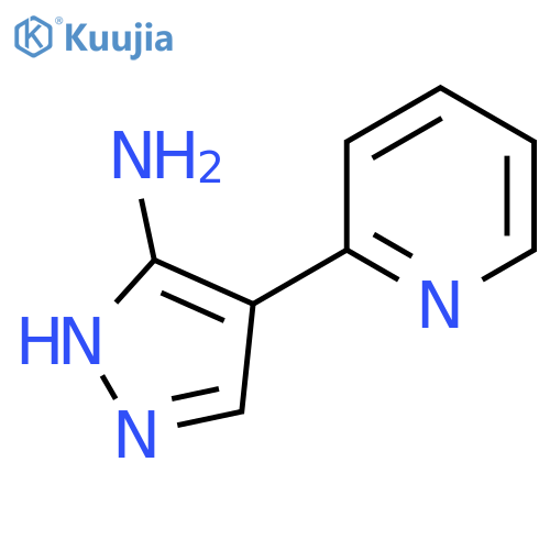 4-pyridin-2-yl-2h-pyrazol-3-ylamine structure