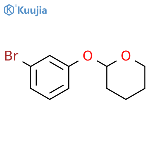 2-(3-Bromophenoxy)tetrahydro-2H-pyran structure