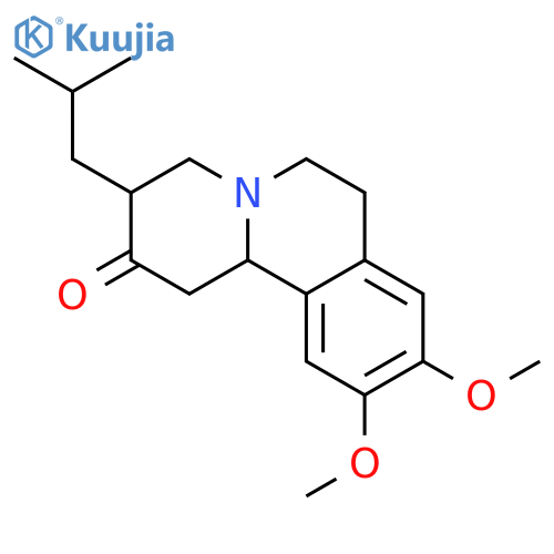 Tetrabenazine structure